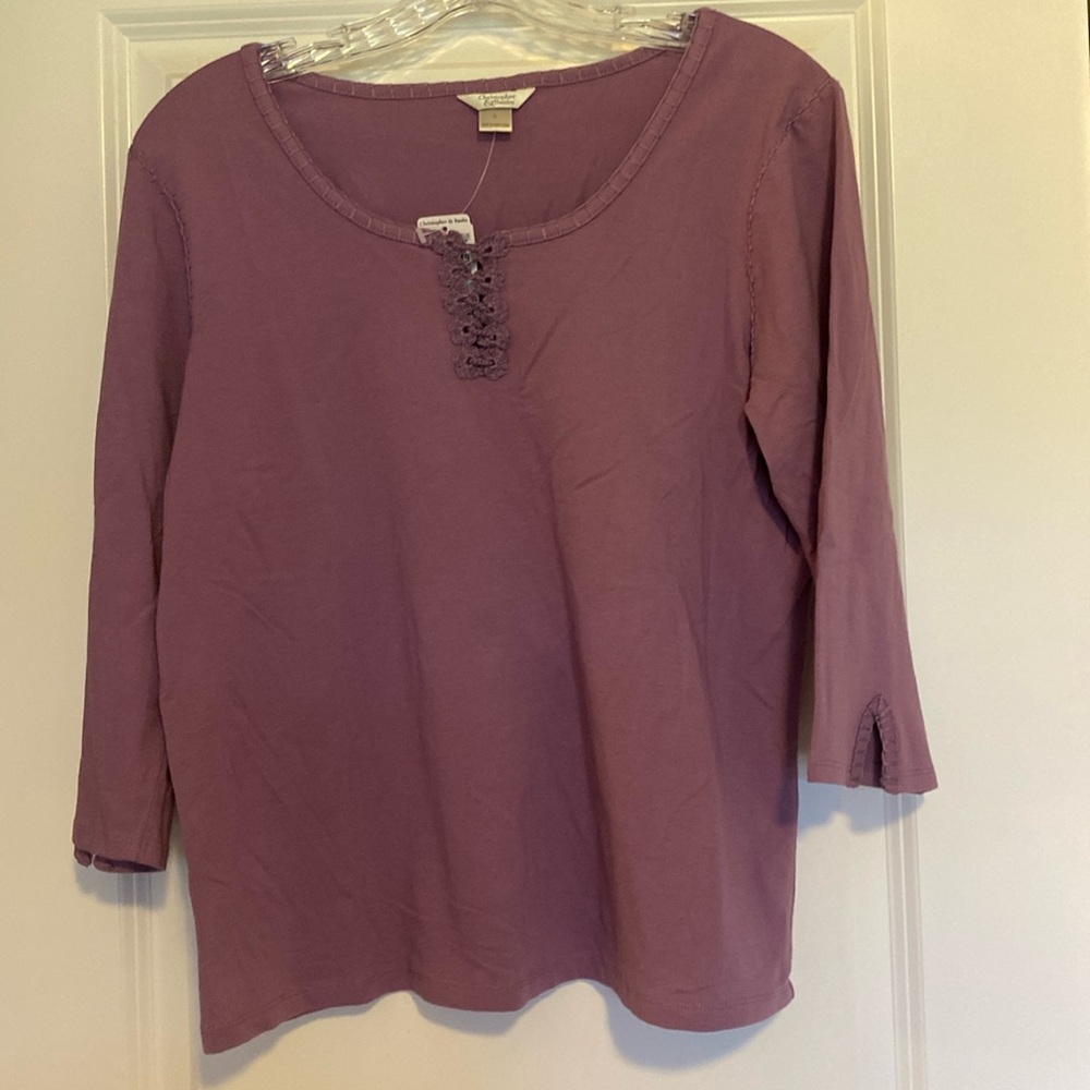 Christopher & Banks stretch top